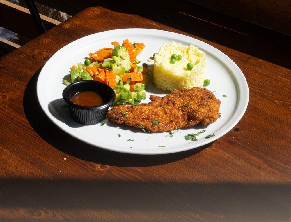 Escalope De Poulet Panné