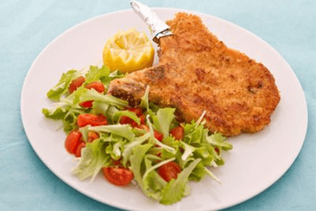 Plat Escalope Pannée