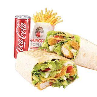 Menu Wrap Tenders Cheddar