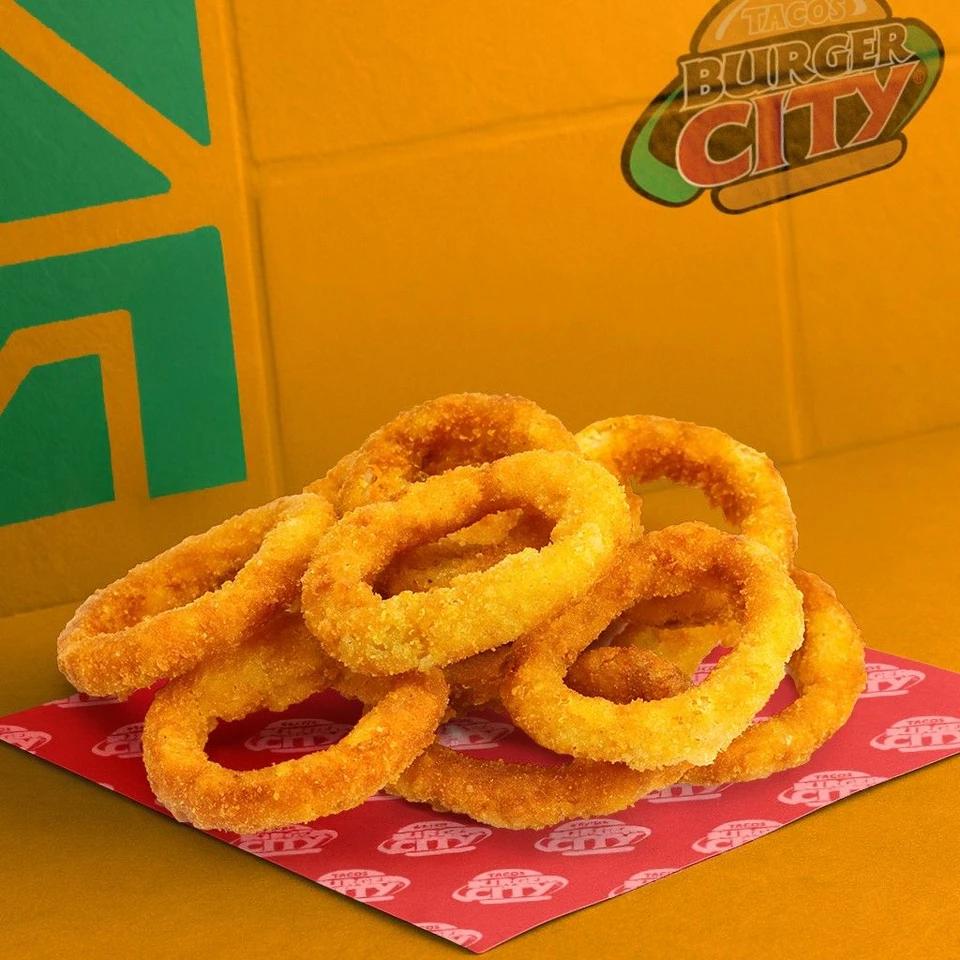 Onion rings - 8 pieces