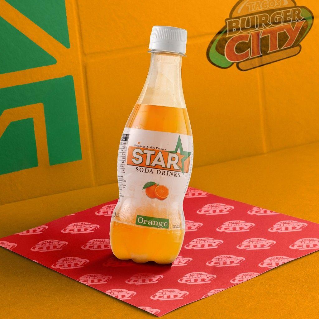 Star soda orange 33cl