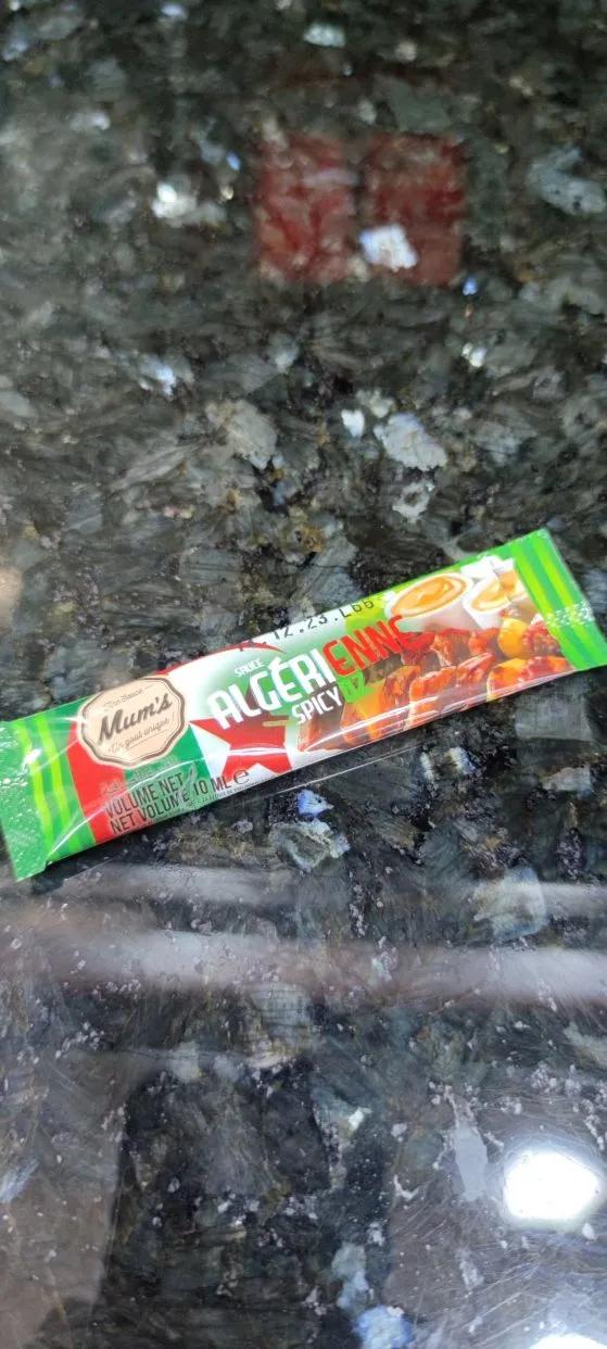 Algerian sauce