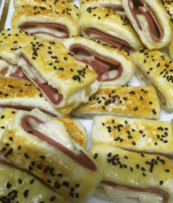 Feuilletés Jambon Fromage