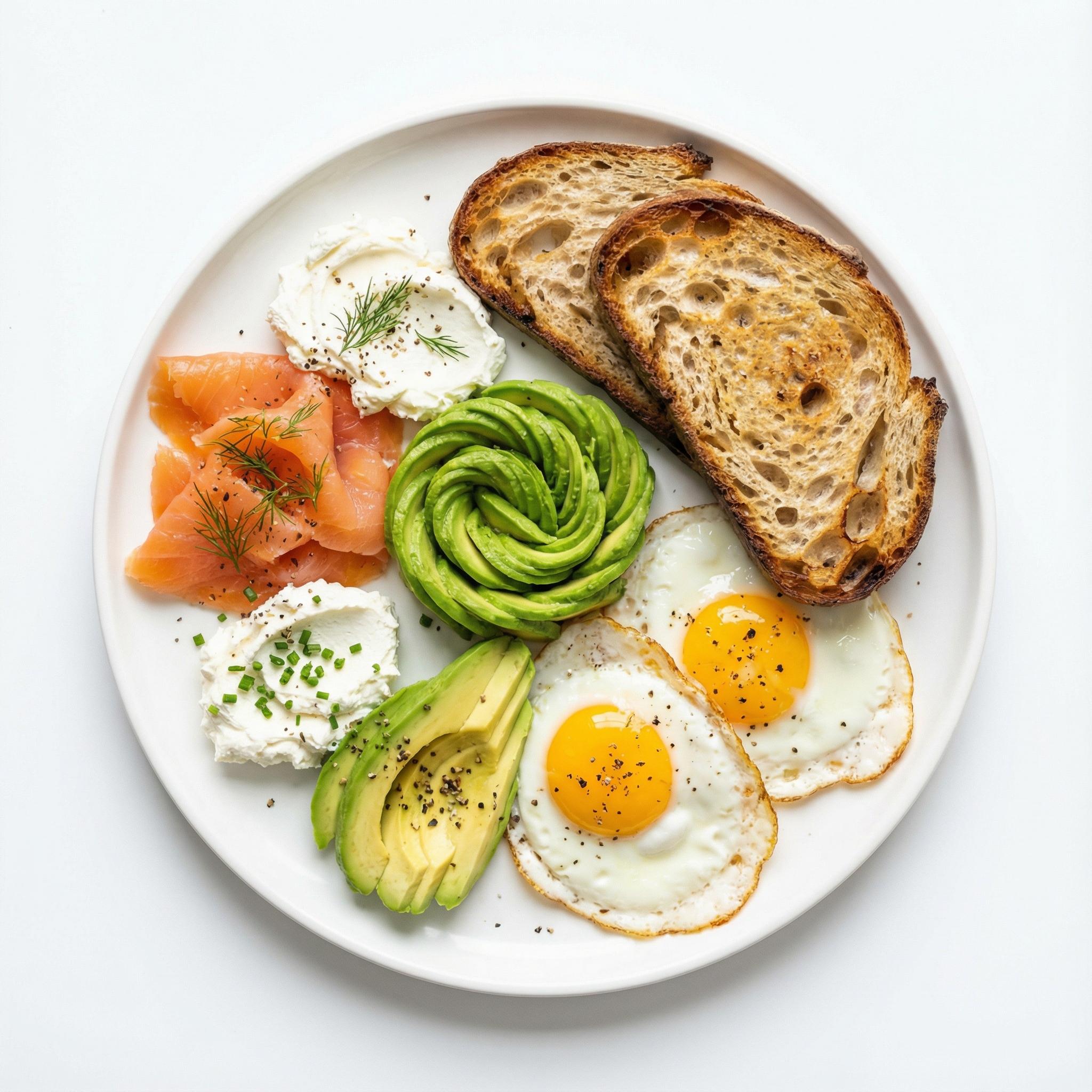 Tartine saumon et avocat