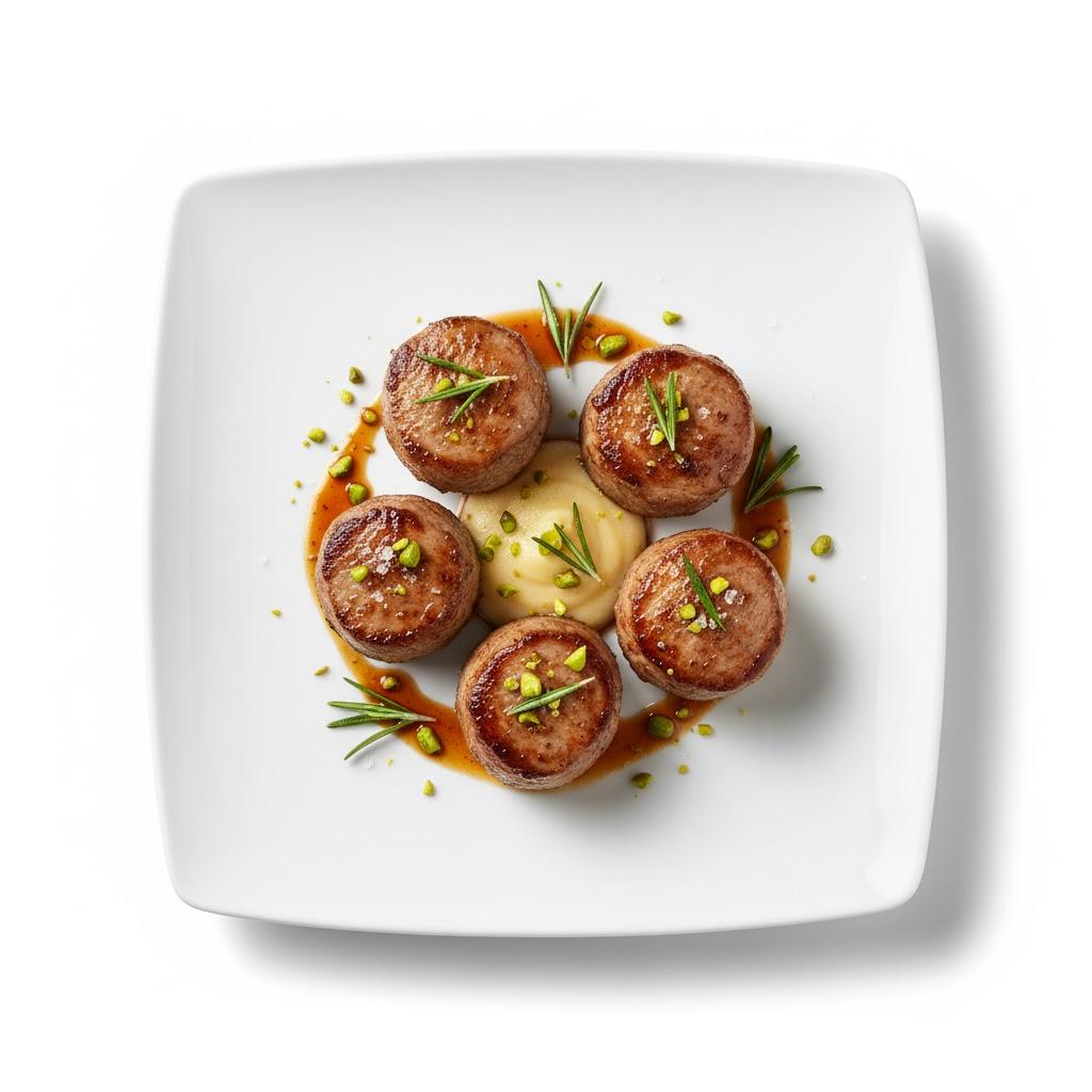 Noisettes d'agneau poêlées
