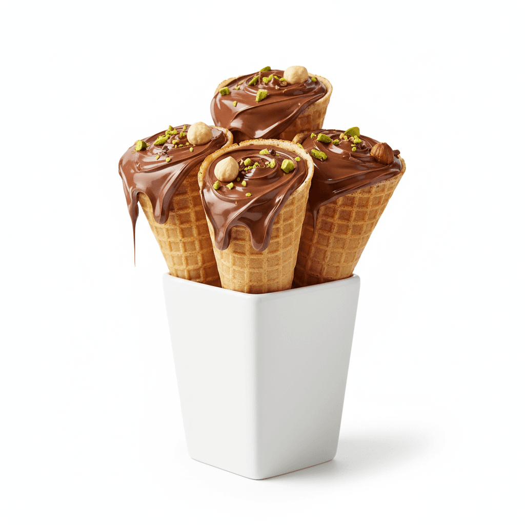 Crêpe Roulée À La Japonaise +Boule De Glace