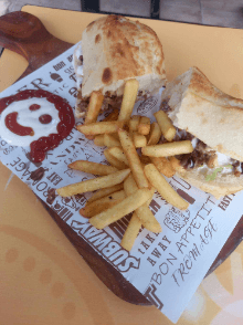 Sandwich Ciabatta kabeb viande