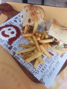 Sandwich Ciabatta kabeb viande