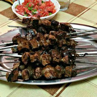 Plat Brochettes De Foie (Boulfaf)