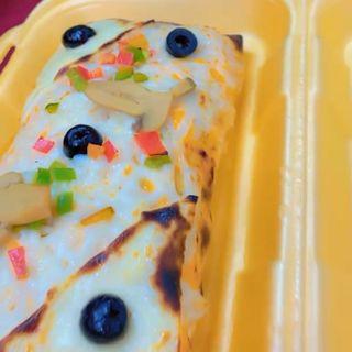 Tacos saucisses gratiné