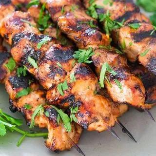 Plat Brochettes De Dinde