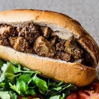 Sandwich foie de boeuf