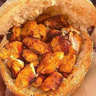 Sandwichs brochettes poulet
