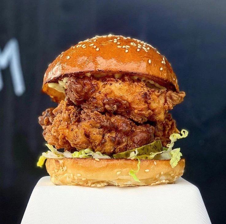 Double Chicken Burger