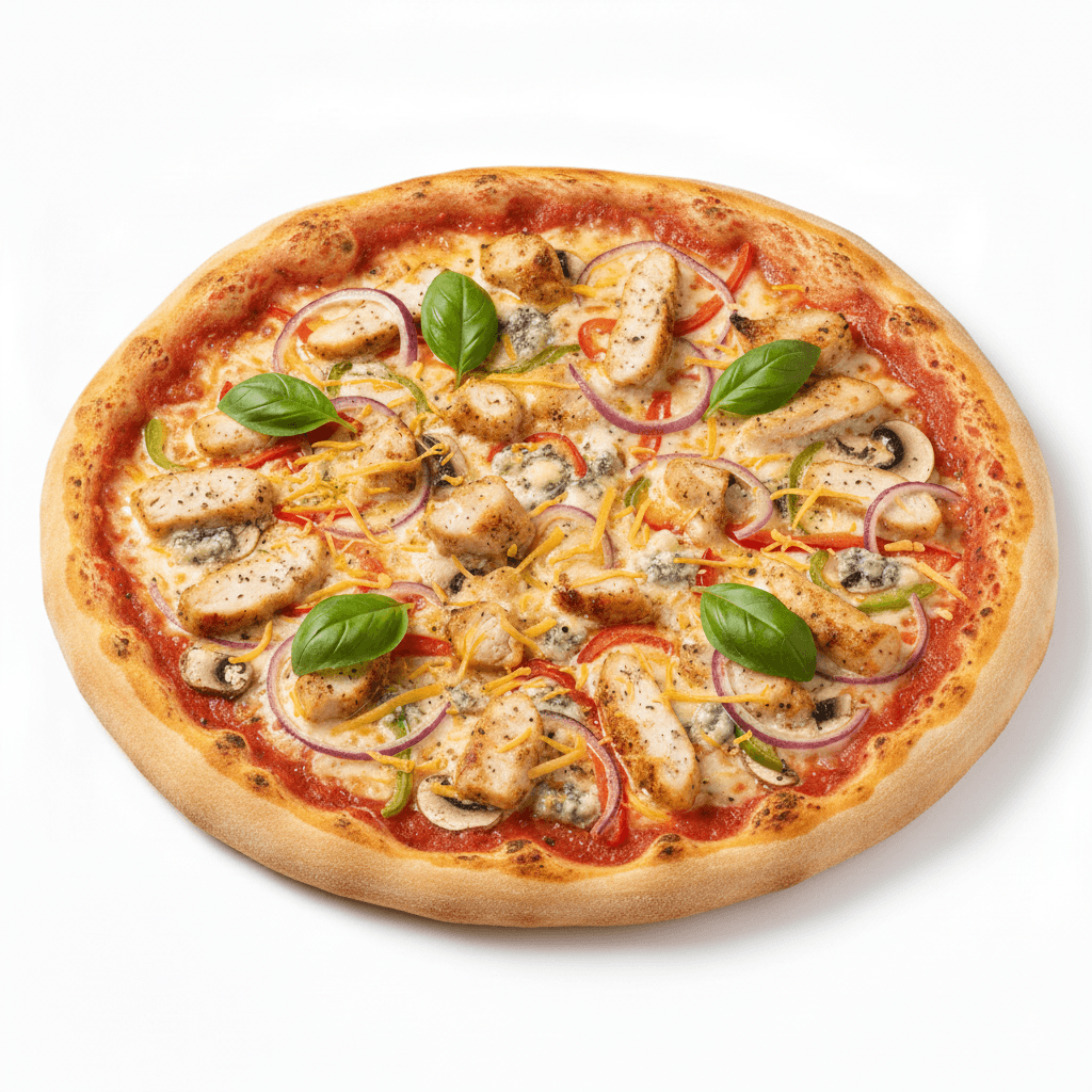 Pizza Funghi-méat