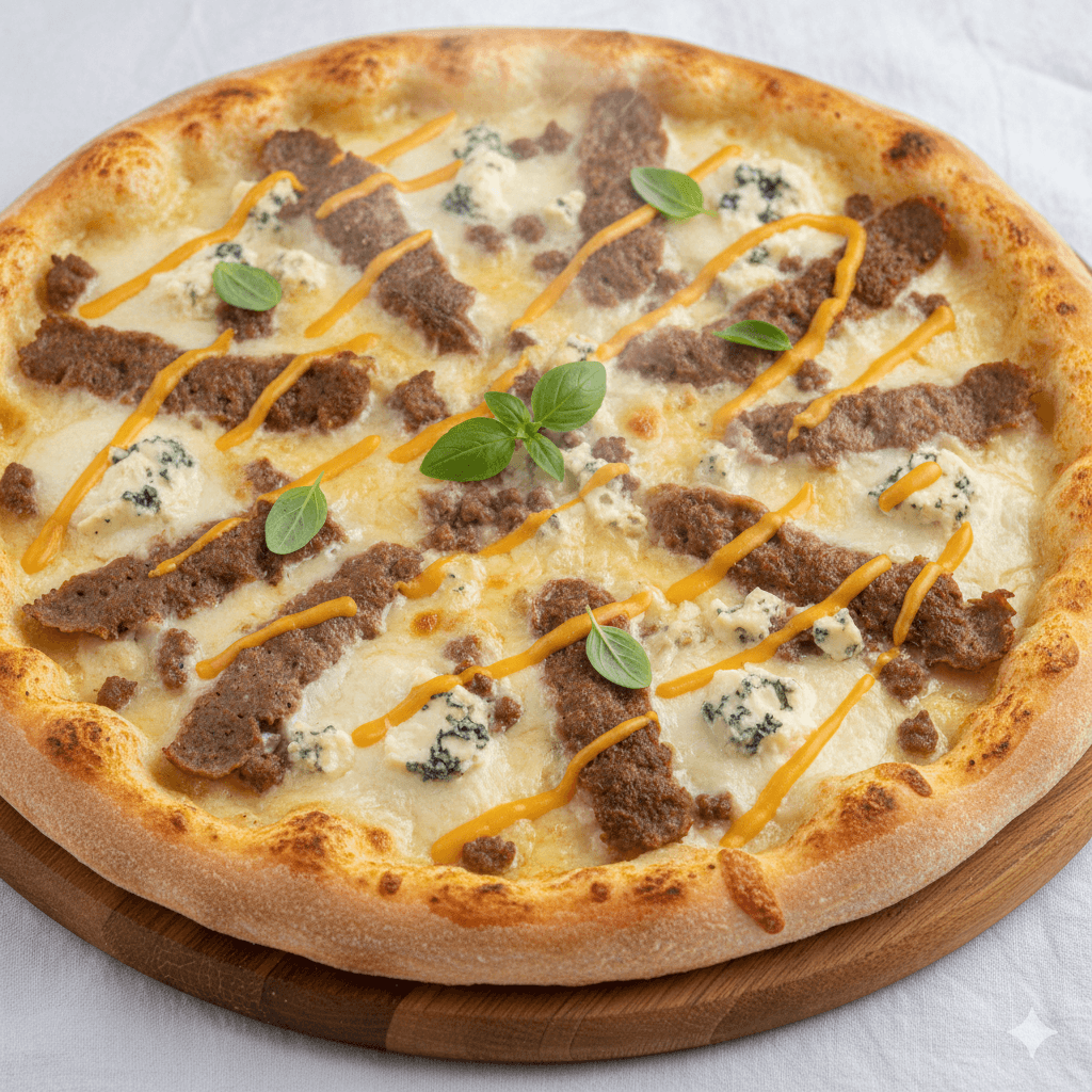 Pizza Viande Roquefort Crème
