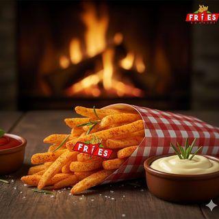 Cornet Frites epicé