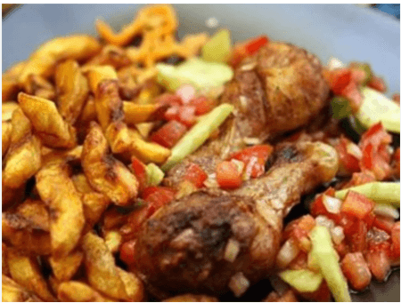 Poulet Frit + Alloco