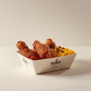 Crispy drumsticks'n rice