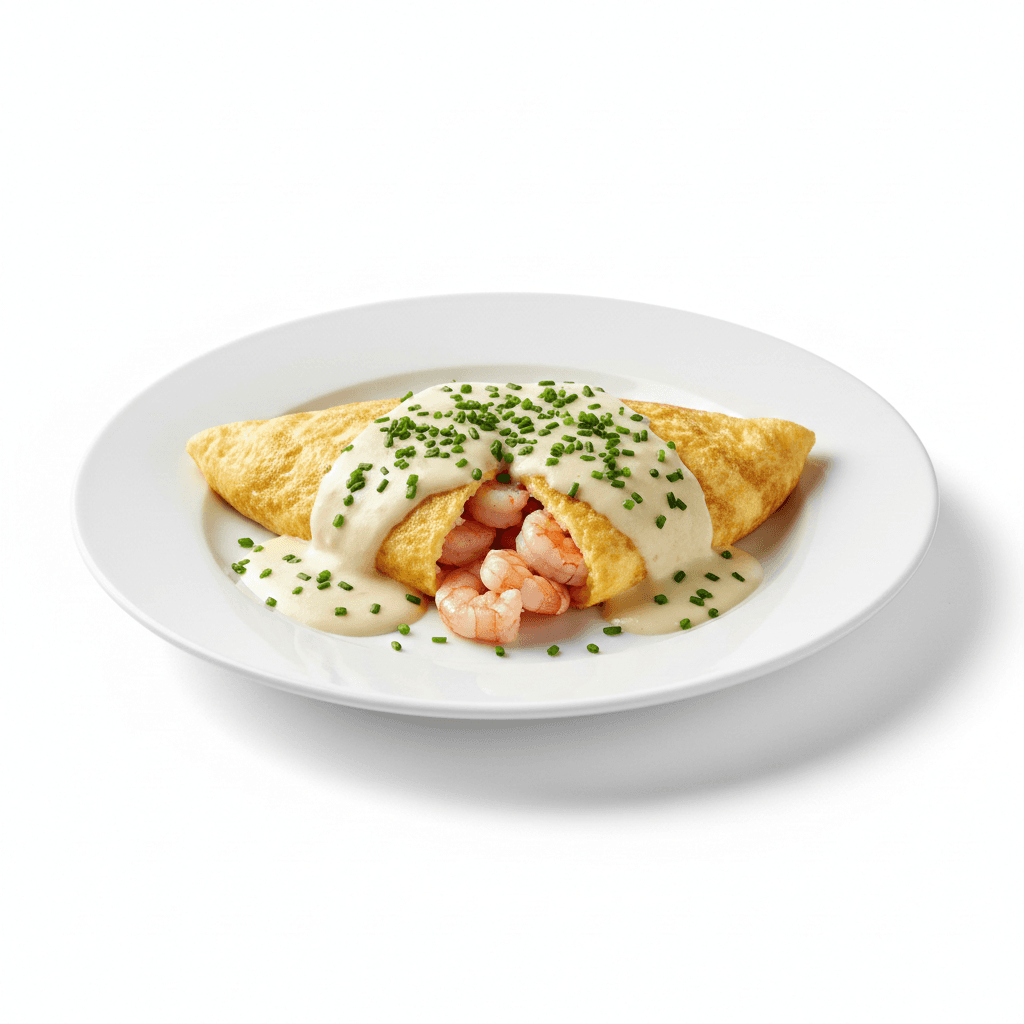 Omelette Crevette