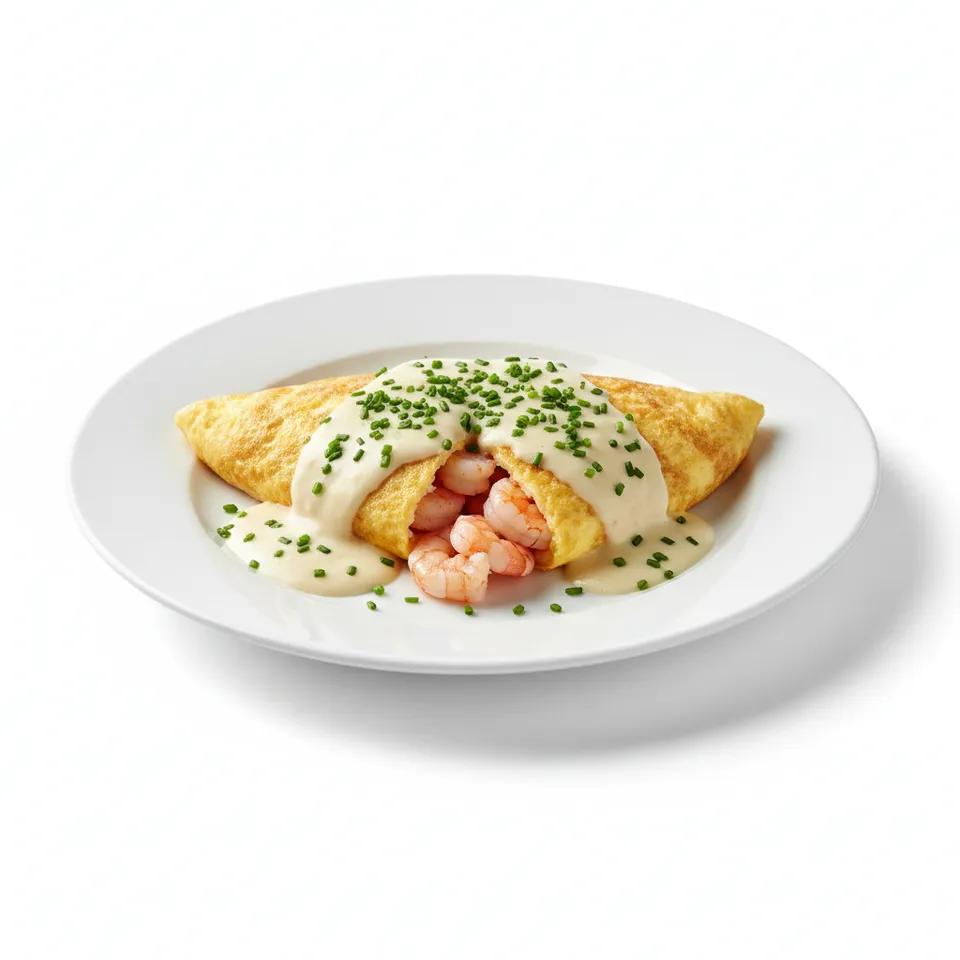 Omelette Crevette