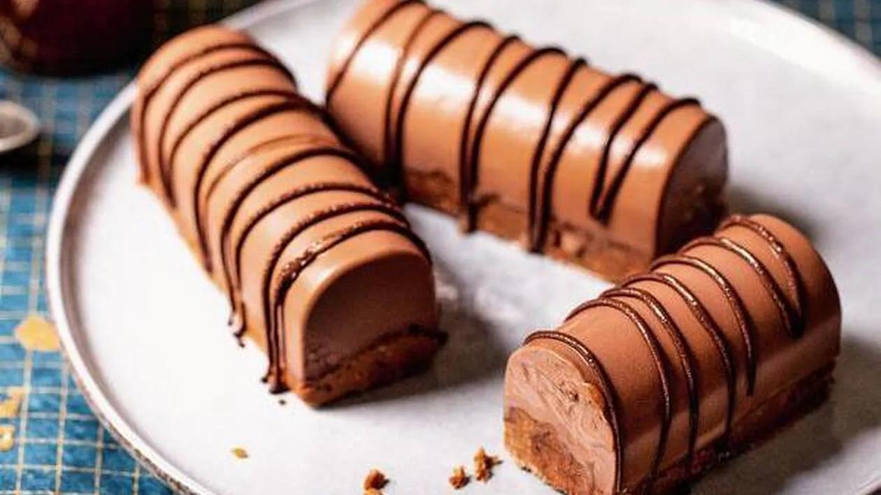 Les mini bûches au Chocolat