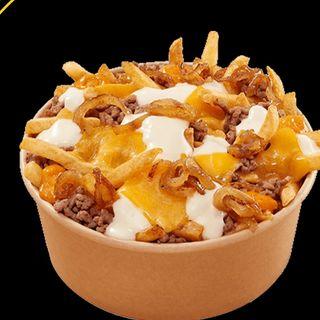 Tacos bowls escalope