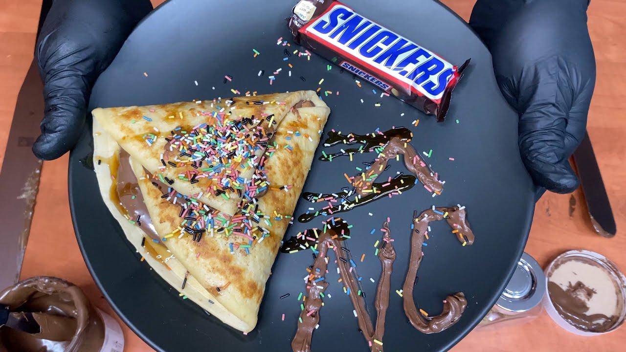 Crêpe Snickers