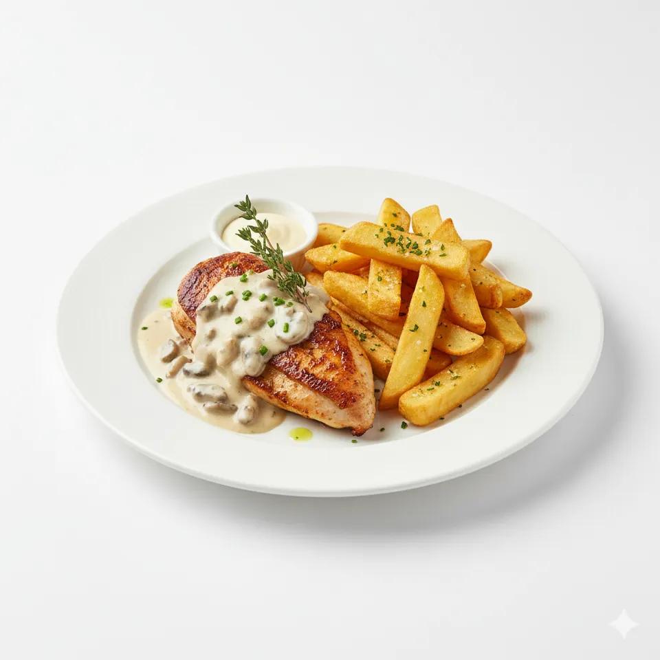 Poulet À La Crème