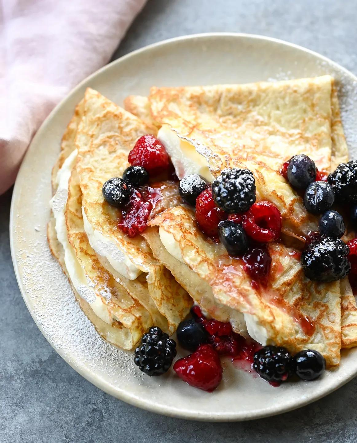 Crêpe 2 Fruits