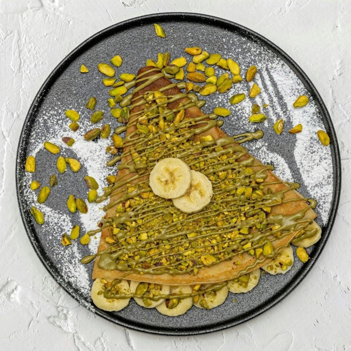 Crêpe Banane Pistache