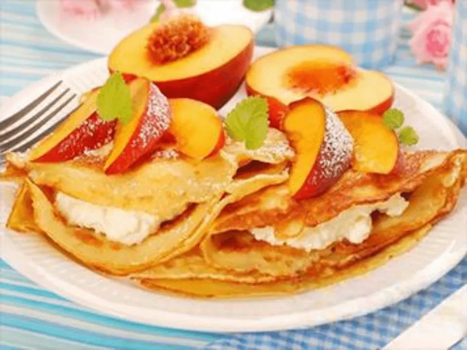 Crêpe Pêche