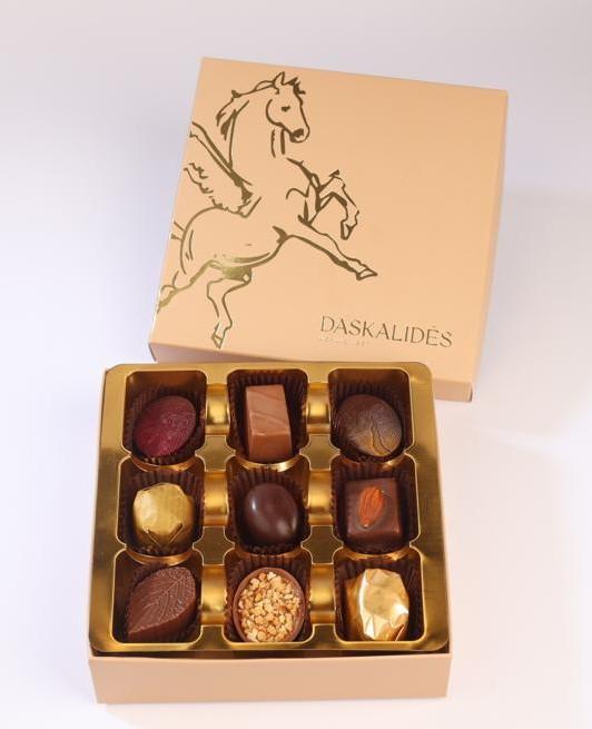 Boite pégase -9 chocolats