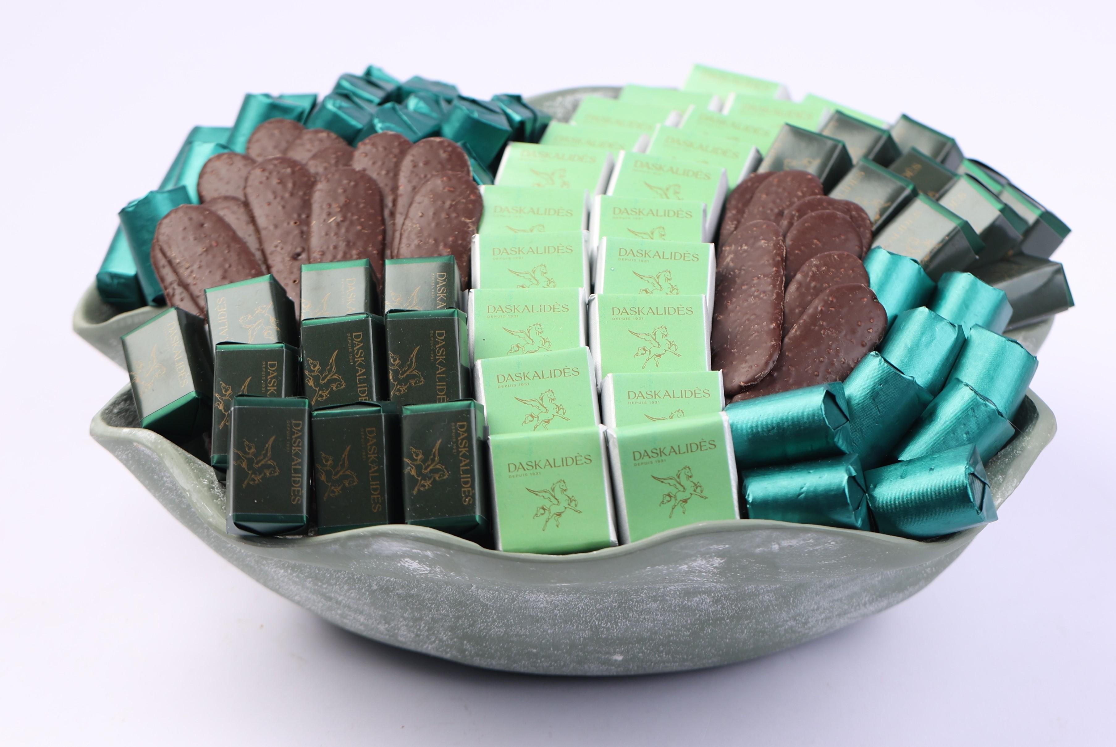 Bol organique contemporain effet pierre GM -1,2kg