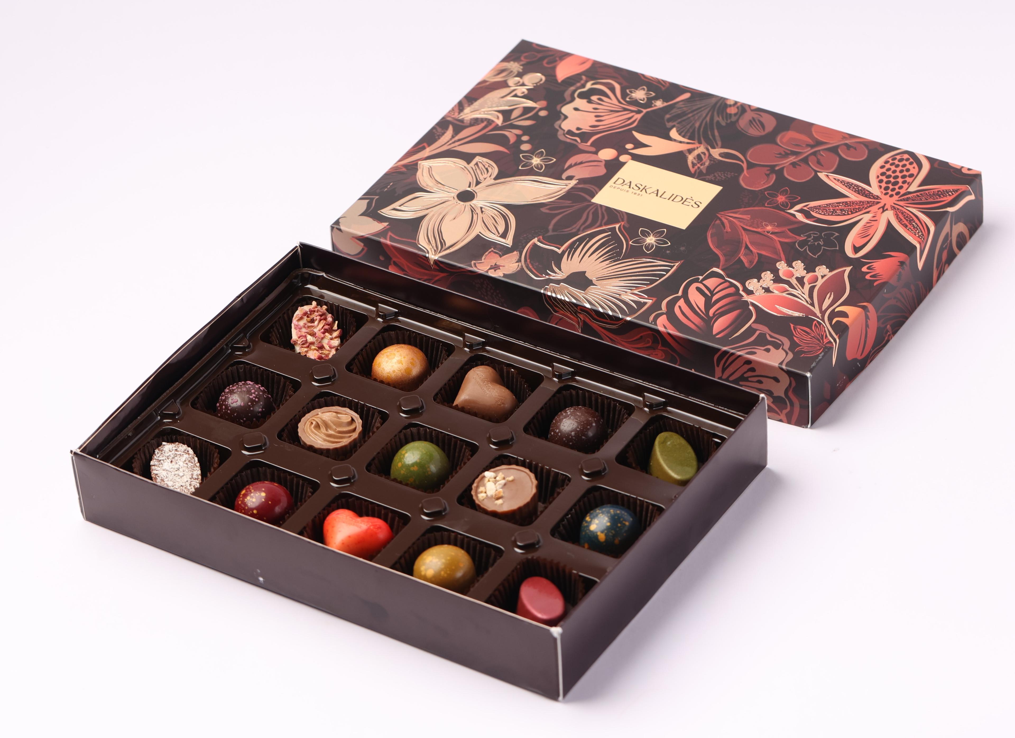 Boite Autumn leaves -15 chocolats