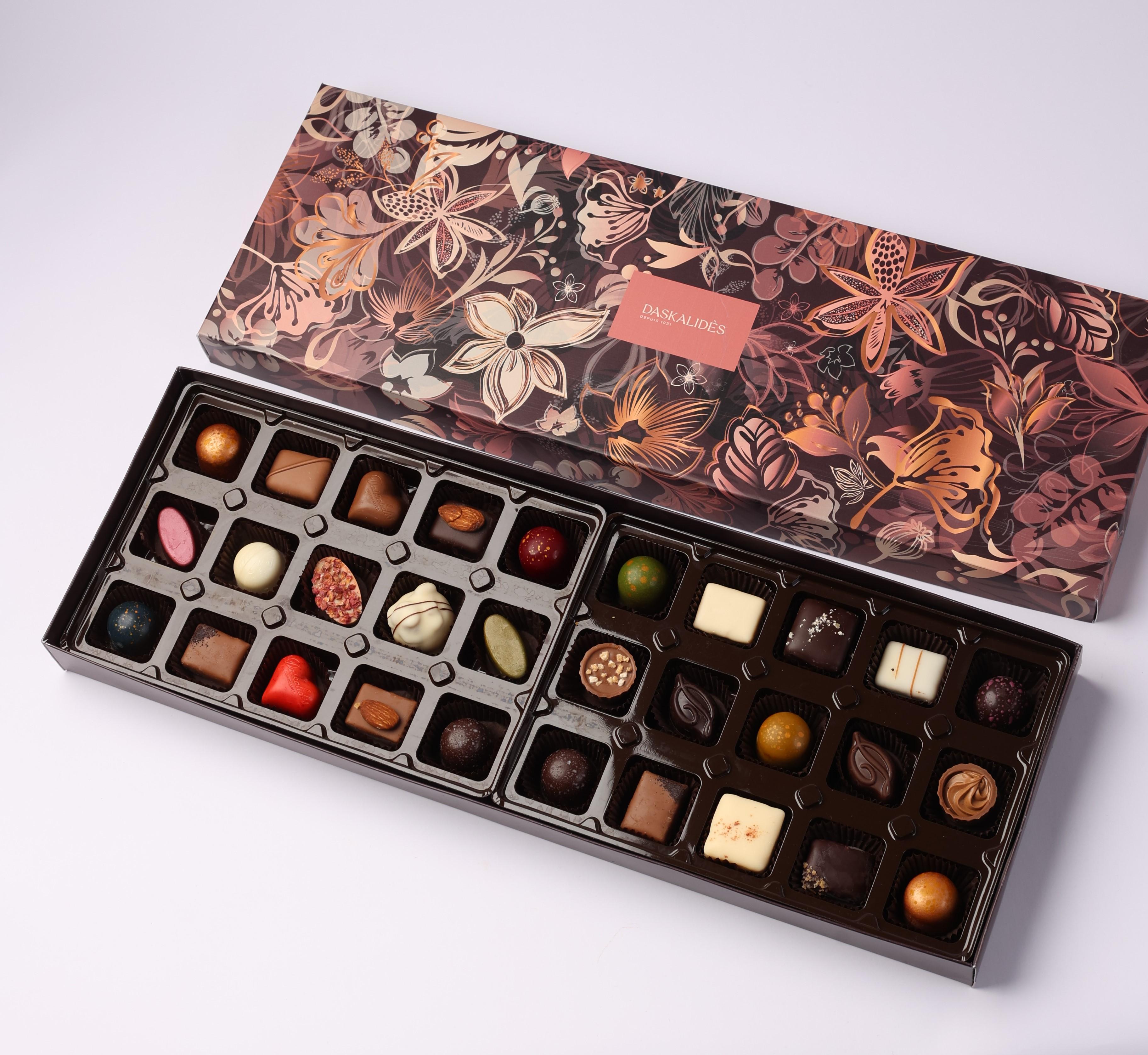 Boite Autumn leaves -30 chocolats