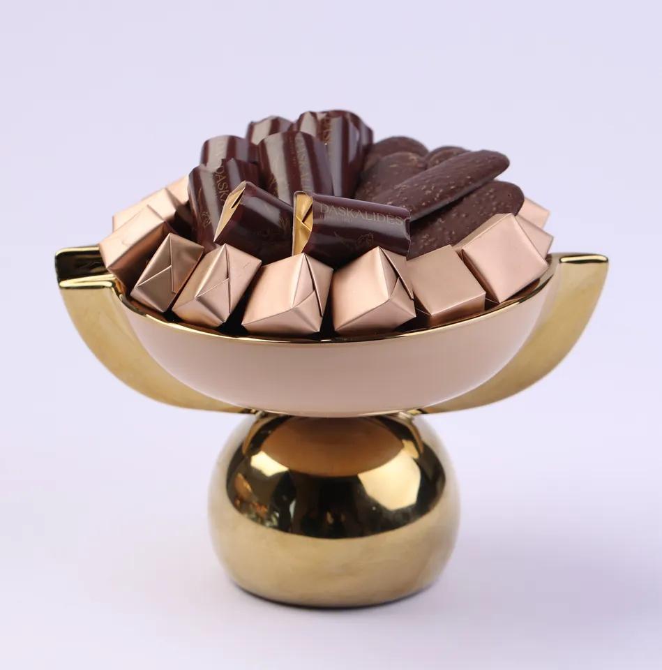Coupe design en céramique sur pieds sphérique GM -450g