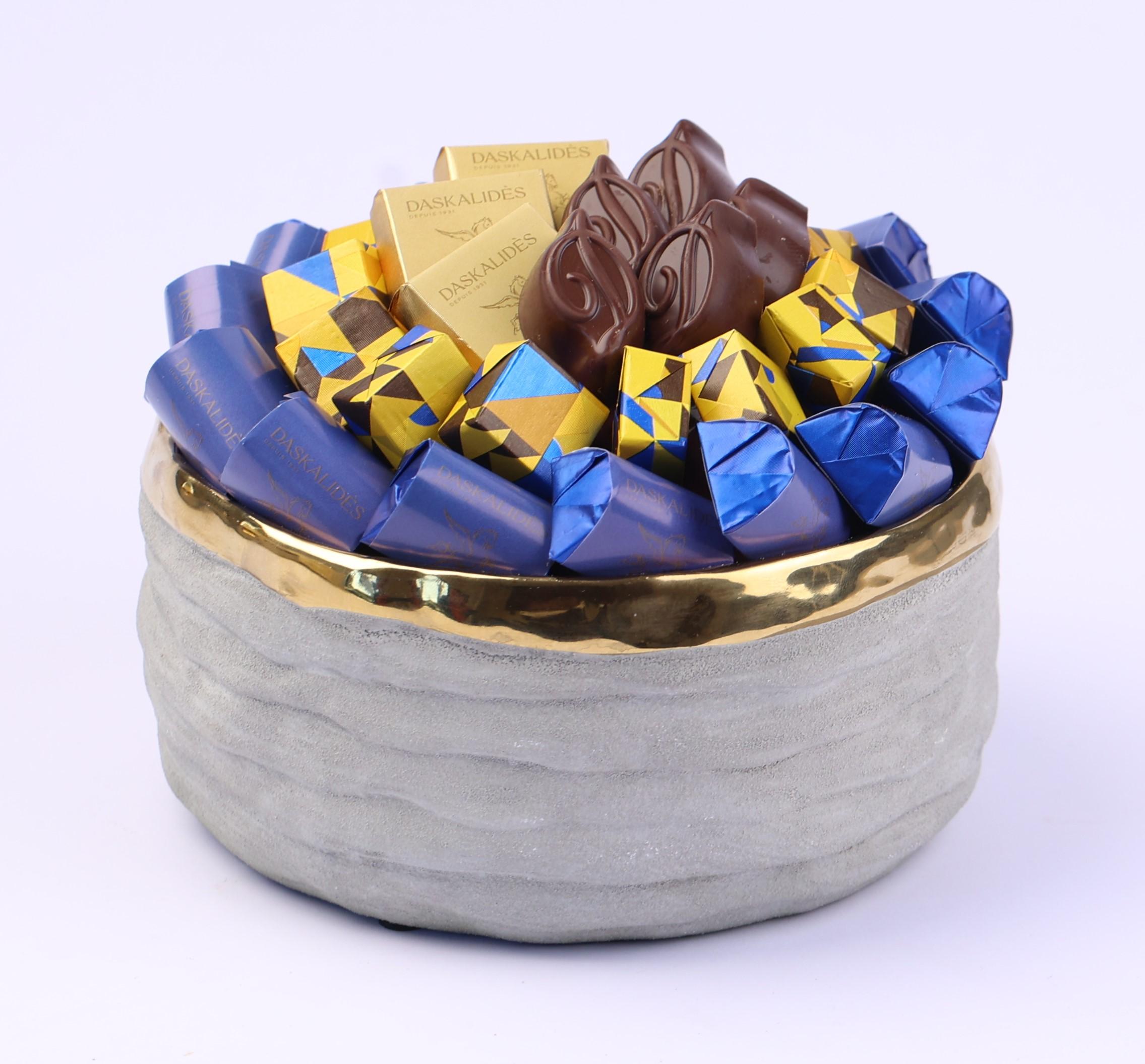 Bol en céramique gris béton MM -550g