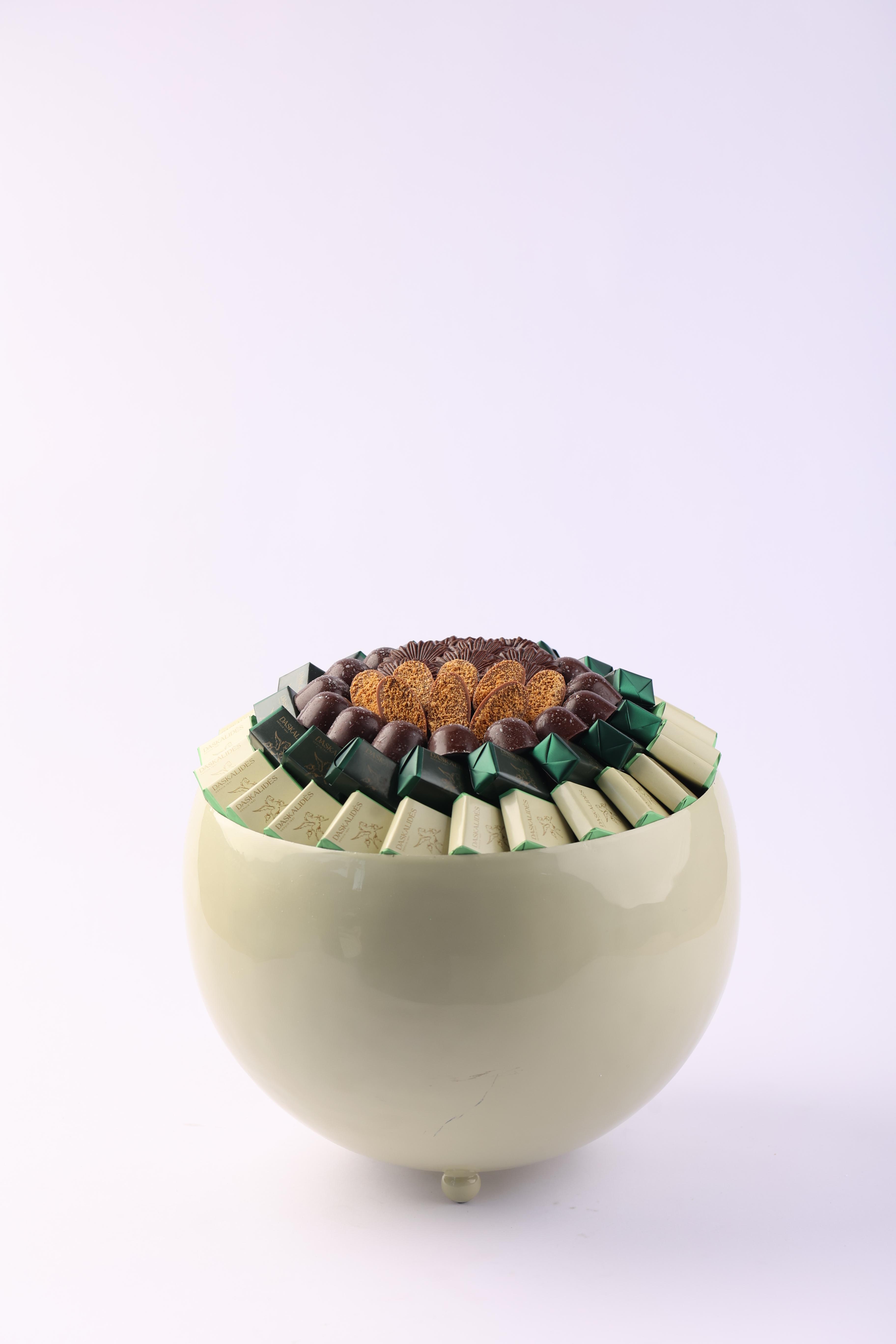 Pot ivoire trépieds GM -900g