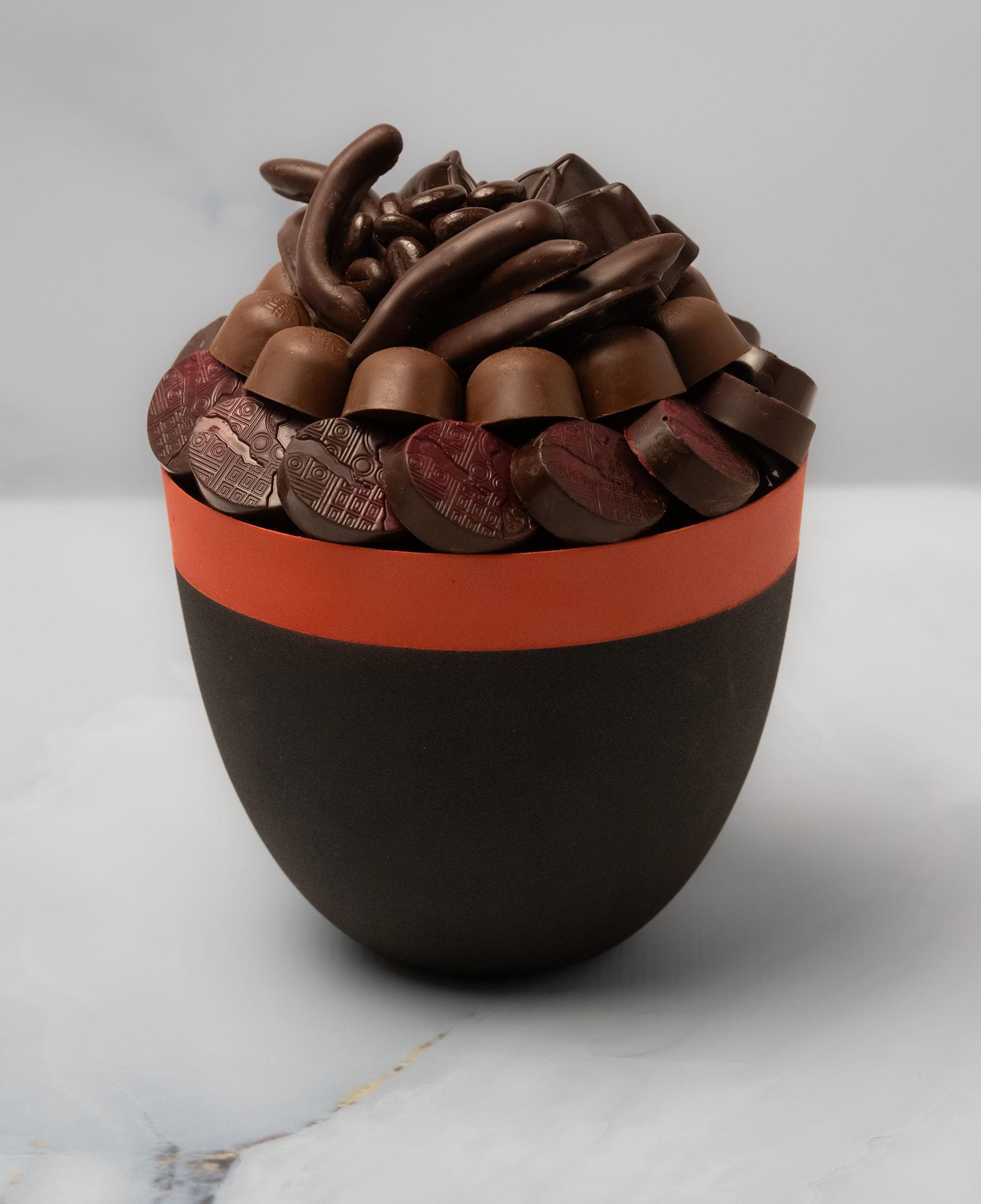 Pot noir et rouche orange PM -250g