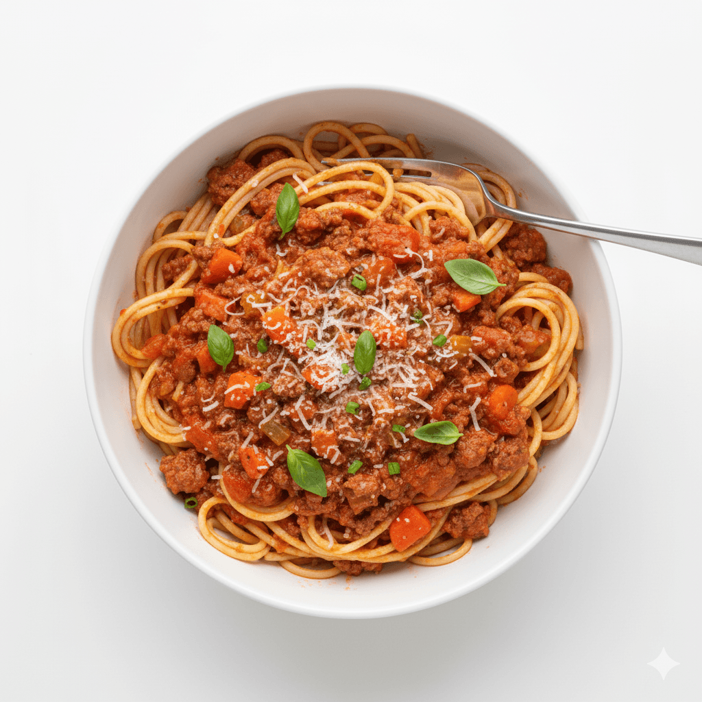 Pâtes à La Bolognaise