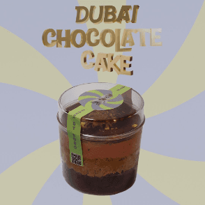 Dubai chocolate cake