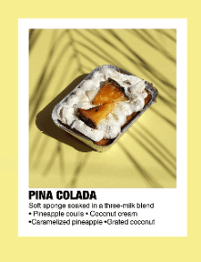 Tres Leches Pina Colada