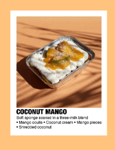 Tres Leches Coconut Mango