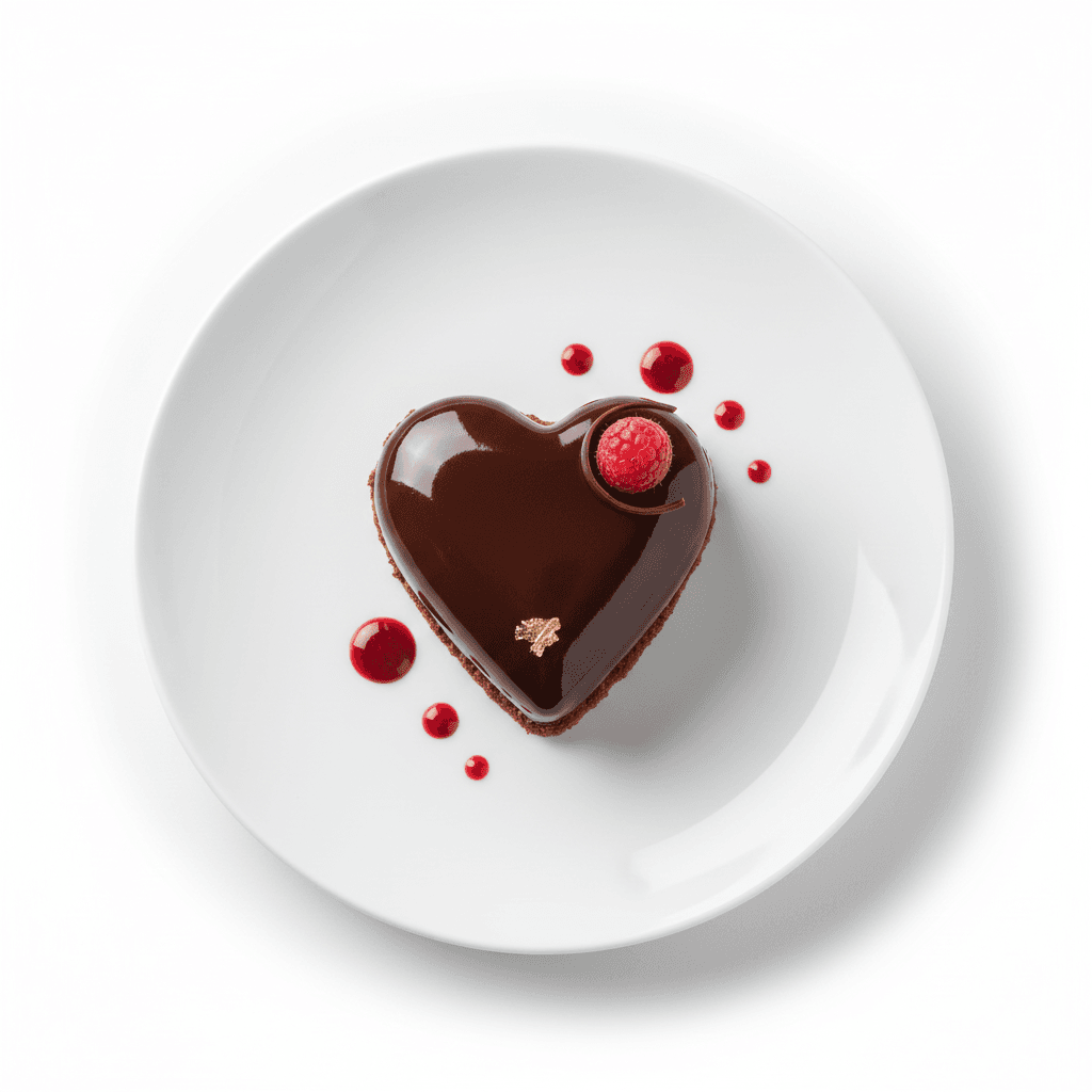 Entremet Coeur Chocolat