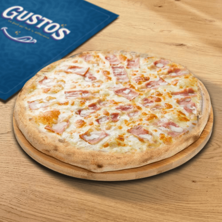 Pizza carbonara