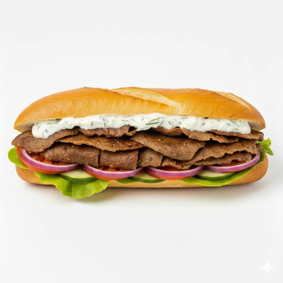 Sandwich Shawarma kebab Kharouf