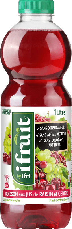 IFRUIT jus raisin cerise 1L