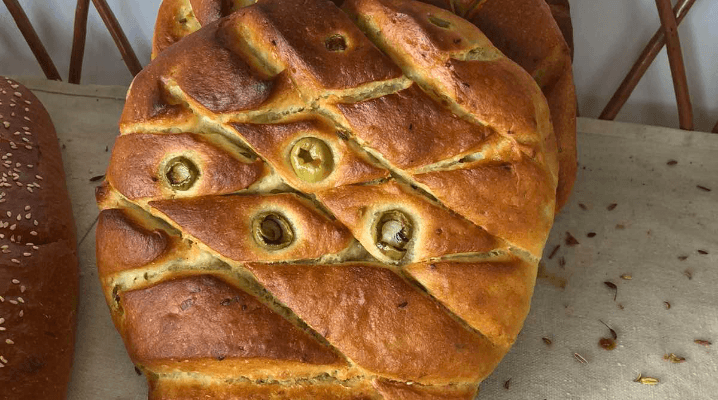Galette aux olives