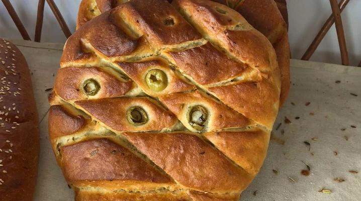 Galette aux olives